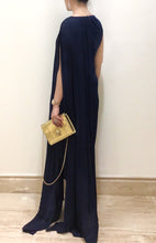 Load image into Gallery viewer, Navy Drape Maxi
