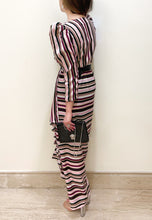 Load image into Gallery viewer, Burgundy Stripes Maxi
