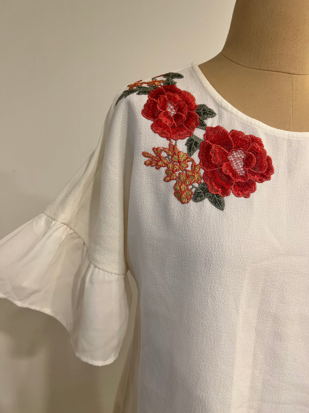 White Embroidery Tunic