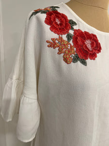 White Embroidery Tunic