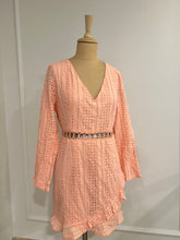 Load image into Gallery viewer, Peach Chicqen Dress
