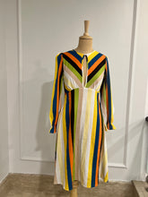 Load image into Gallery viewer, Stripes Keyhole Dress
