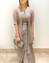 Load image into Gallery viewer, Lilac Drape Maxi

