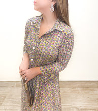 Load image into Gallery viewer, Chevron Shirt Dress
