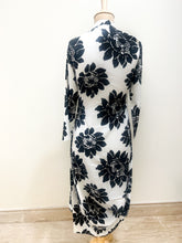 Load image into Gallery viewer, Black floral tunic | READY TO SHIP
